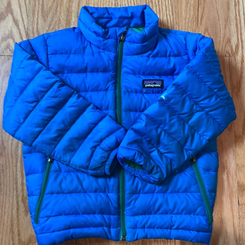Warm boys Patagonia puffer 3T